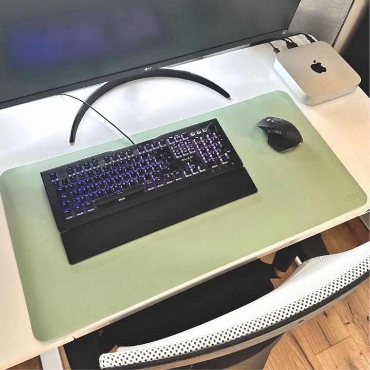 Actual product image Kama Schreibtischmatte, Mousepad, Mint (80 x 40 cm)