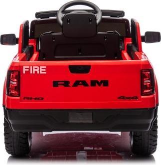 Produktbild Es-toys Kinderfahrzeug – Elektro Auto „Feuerwehr Dodge RAM“ 4 Motoren- 2,4Ghz Fernsteuerung, MP3 + Sir