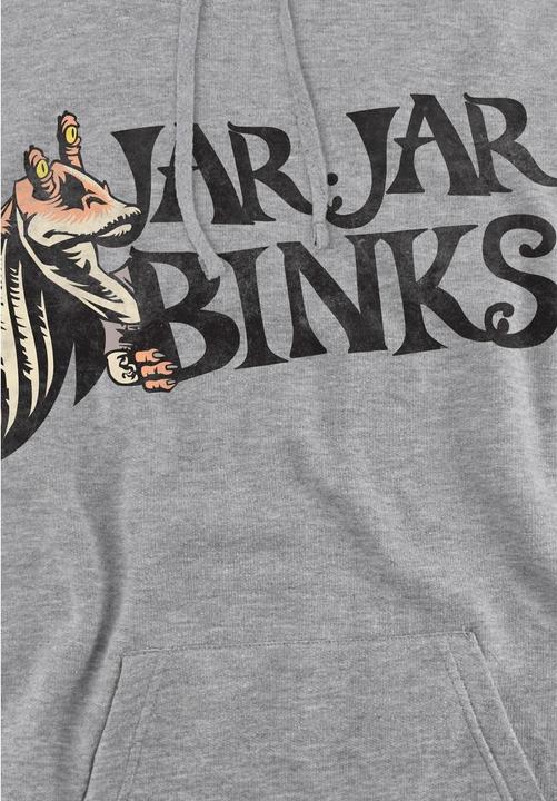 Immagine prodotto Star Wars Felpa con Cappuccio Jar Jar Binks Uomo (XXL)