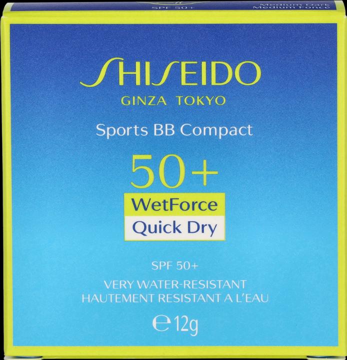 Image du produit Shiseido Sports BB Compact SPF50+ (Sports BB Compact Compact Moyen Foncé)