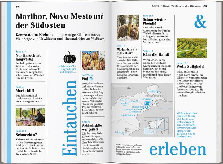 Produktbild Reise-Taschenbuch Reiseführer Slowenien & Istrien (Deutsch, Daniela Schetar, 2024)