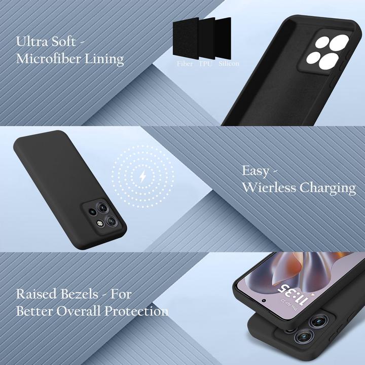 Produktbild Cadorabo Hülle für Motorola Moto Edge 50 Neo im Liquid Case Design (Motorola Edge 50 Neo)