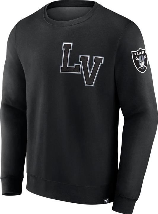 Image du produit Fanatics Las Vegas Raiders Varsity Letter NFL Fleece Pollover (M)