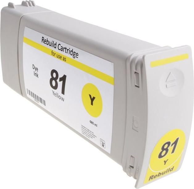 Produktbild Hermex Alternative Tintenpatrone zu HP 81 (Y)