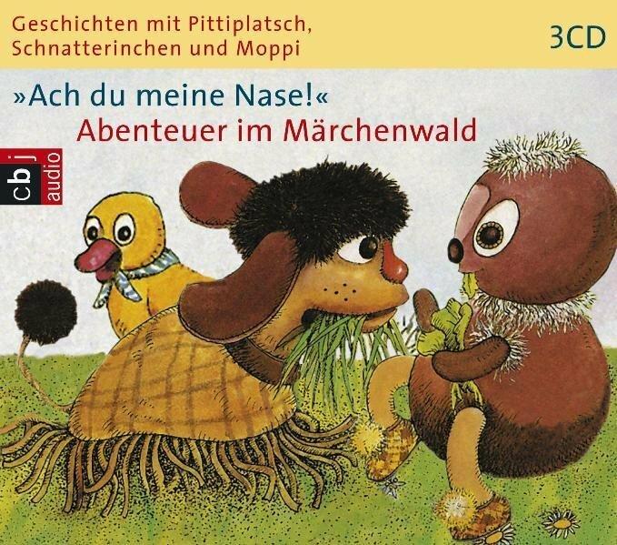 Storie con Pittiplatsch, Schnatterinchen e Moppi "Oh il mio naso!" Avventure nelle favole (Ingeborg Feustel, Friedgard Kurze, Heinz Schröder, Günther Schiffel, Günter Puppe, Tedesco)