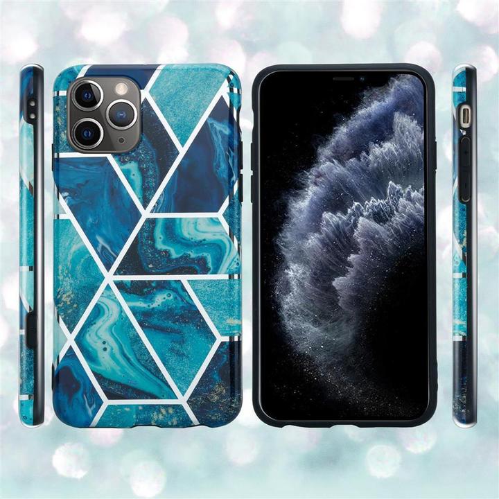 Produktbild Cadorabo IMD TPU Bunter Marmor Cover (Apple iPhone 11 Pro)
