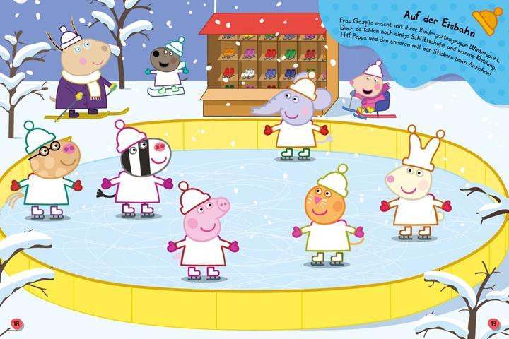 Actual product image Peppa Pig My Sticker Book Dress Up with Peppa