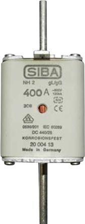 Siba FUSIBLE NH2 100A gG 500V - (3 pièces) (Fusible NH-DIN, 100 A)