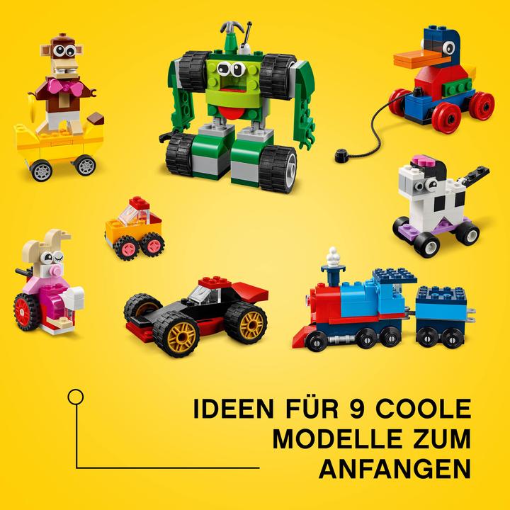 Produktbild LEGO Steinebox mit Rädern (11014, LEGO Classic)