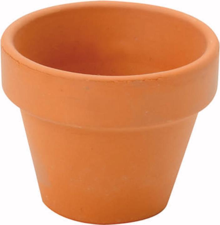 Actual product image Glorex Clay pot terracotta 4cm 10pcs (5 cm)