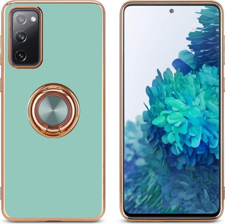 Image du produit Cadorabo Housse pour Samsung Galaxy S20 FE en TPU avec protection pour appareil photo et anneau LM089 Style (Samsung Galaxy S20 FE)