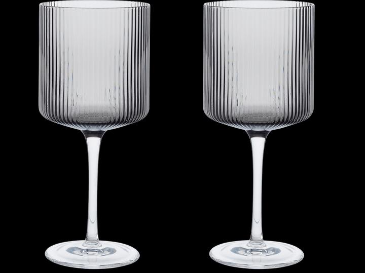 Actual product image Ferm Living Ripple (32.50 cl, 2 Glasses, White wine glasses)