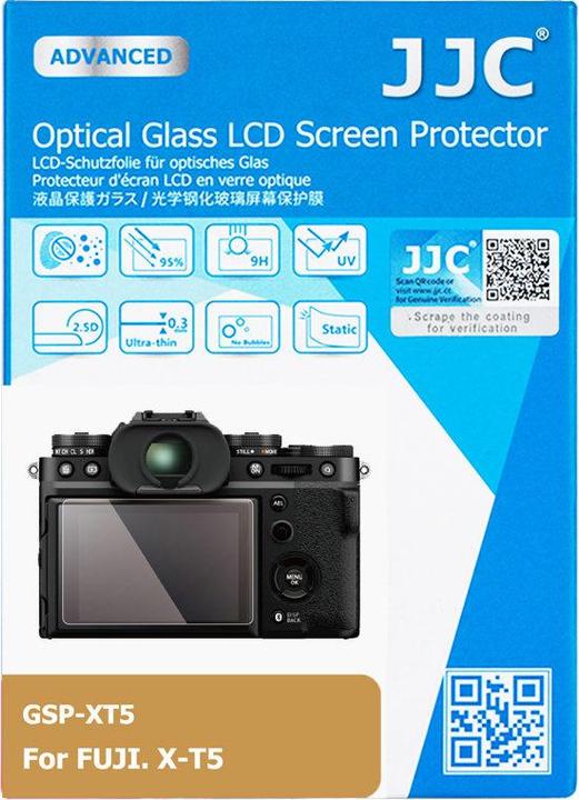 Produktbild JJC GSP XT5 Optical Screen Protector (Displayschutz)