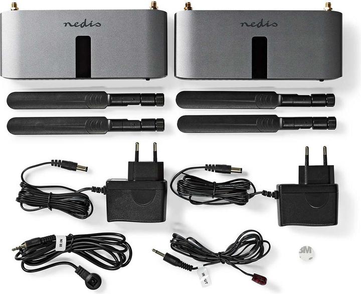 Image du produit Nedis HDMI sans fil ™ Transmetteur | WLAN | 5.15 - 5.85 MHz | 100.0 m (ligne de vue) | Résolution maximale (0.08 m, HDMI)