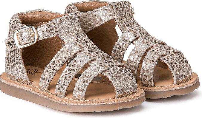 Actual product image La Redoute Collections Leather sandals (24)