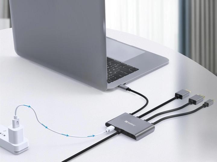 Produktbild Sandberg All-In-1, Adapter, Hub (USB Typ-C, HDMI, 230 cm)