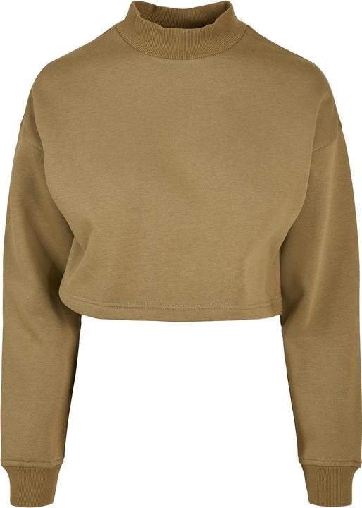 Actual product image Urban Classics Ladies Cropped Oversized Sweat High Neck Crew - 14225 (M)