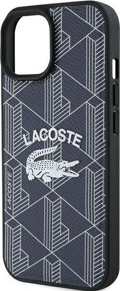Produktbild Lacoste LCHMP15SPIGV iPhone 15 / 14 / 13 6.1" granatowy/navy hardcase Monogram Vintage Logo MagSafe (Apple iPhone 15)