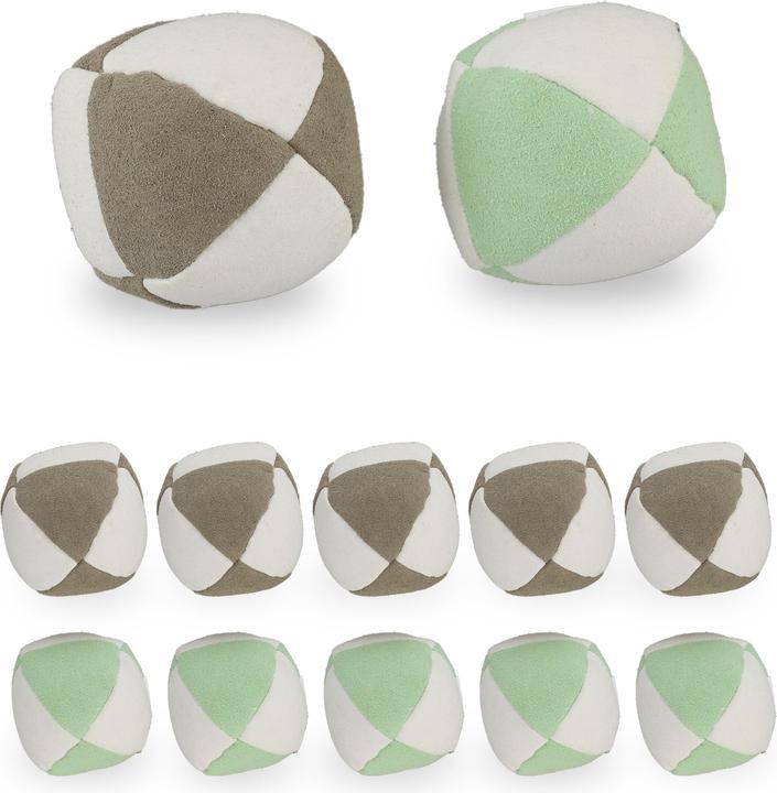 Actual product image Relaxdays 12x juggling balls
