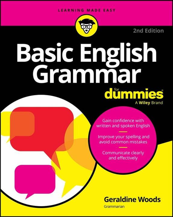 Produktbild Basic English Grammar for Dummies - Us (Englisch, G Woods, 2024)