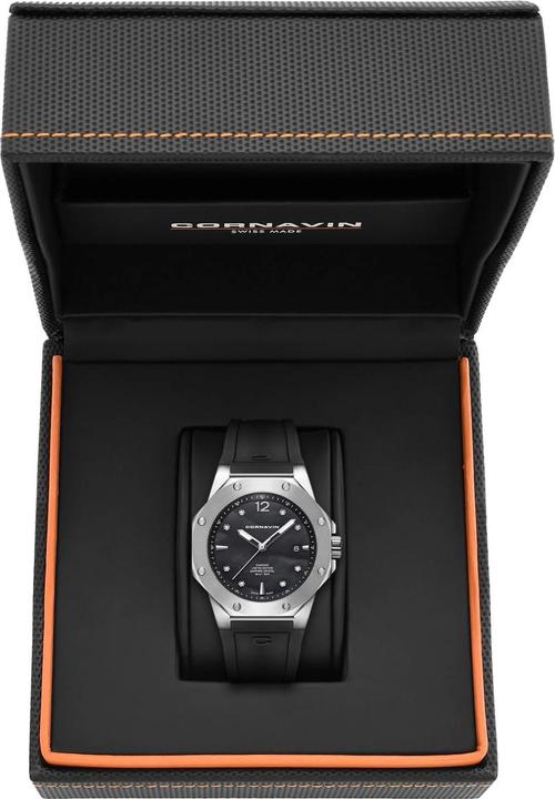 Immagine prodotto Cornavin Centro 3-H (Orologio da polso analogico, 41 mm)