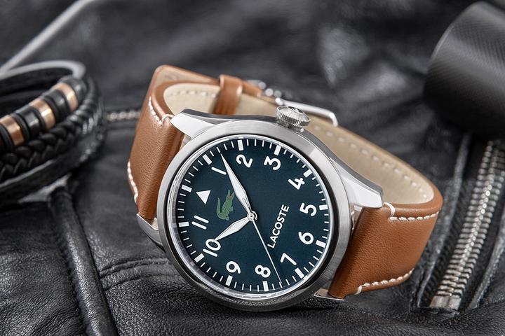 Immagine prodotto Lacoste 2011301 Orologio Adventurer da uomo 42mm 5ATM (Orologio da polso analogico, 42 mm)