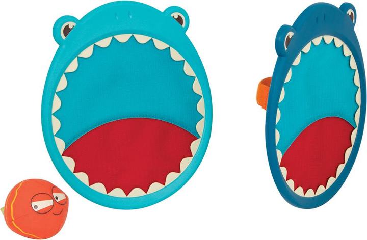 Immagine prodotto B.toys B. Finley lo squalo - Gioco dello squalo acchiappa palline in velcro