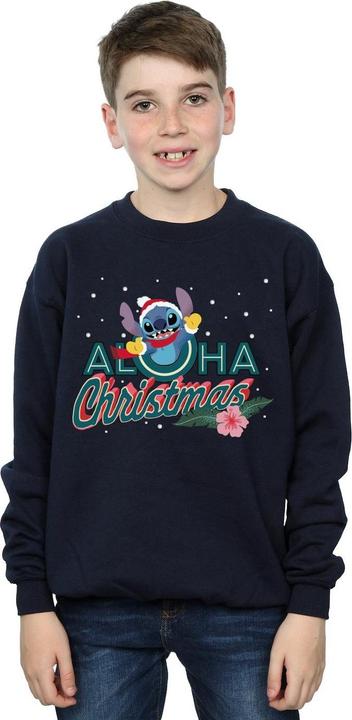 Immagine prodotto Disney Lilo And Stitch Aloha Christmas Felpa Ragazzi (104)