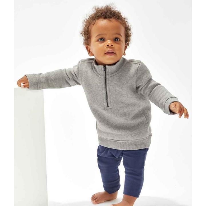 Immagine prodotto Babybugz Felpa da bambino con zip a un quarto (80)