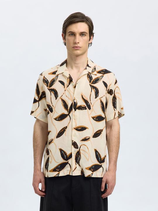 Produktbild Selected Homme Print Kurzarmhemd (S)