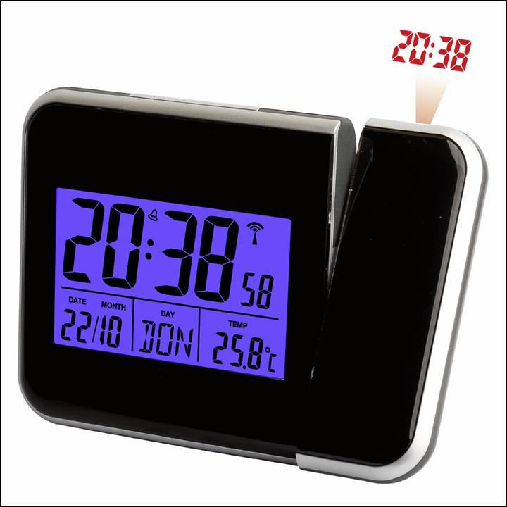 Actual product image Mebus 42425 Projection radio alarm clock