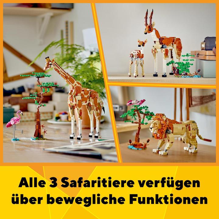 Produktbild LEGO Tiersafari (31150, LEGO Creator 3-in-1)