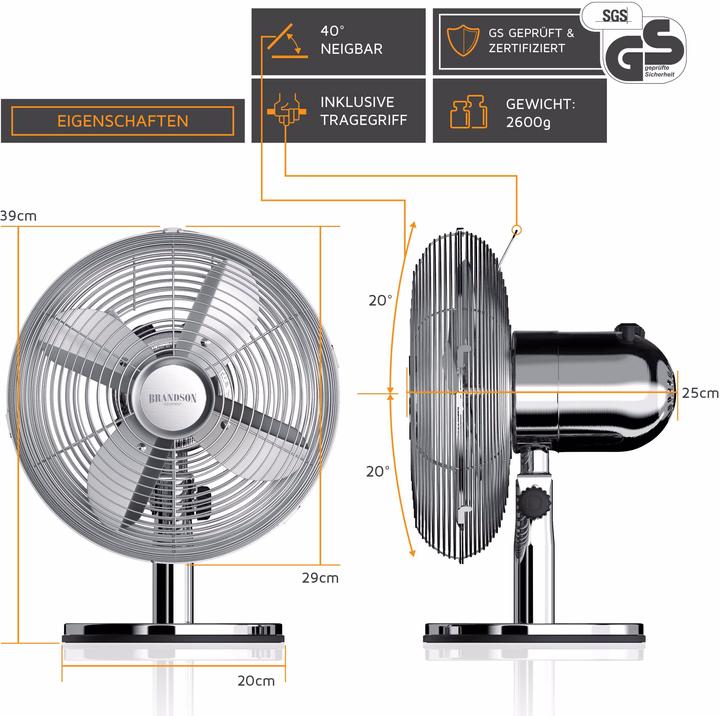 Actual product image Brandson 303056 (50 dB)
