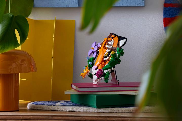 Actual product image LEGO Fauna Collection - Tiger (31217, LEGO Art)