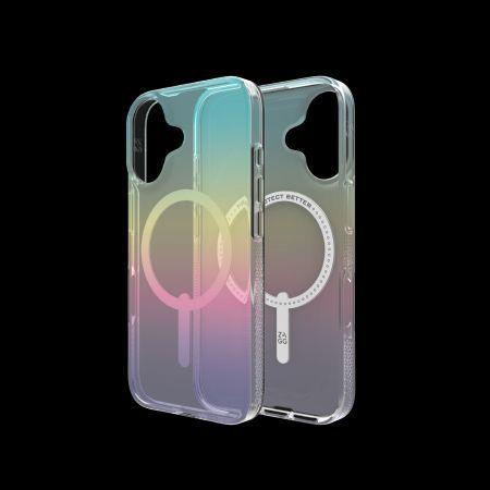 Actual product image Zagg Milan Snap MagSafe iPhone 16 Case - Iridescent (Apple iPhone 16)