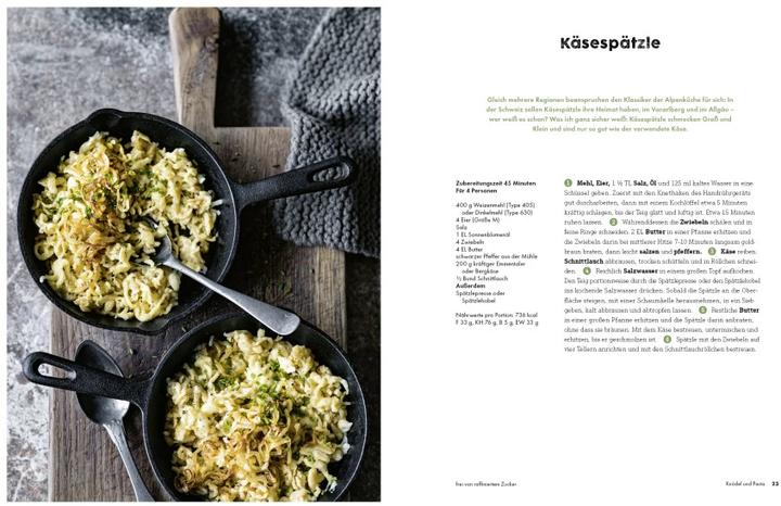 Produktbild Deftig vegetarisch – Alpenküche (Deutsch, Anne-Katrin Weber, 2022)