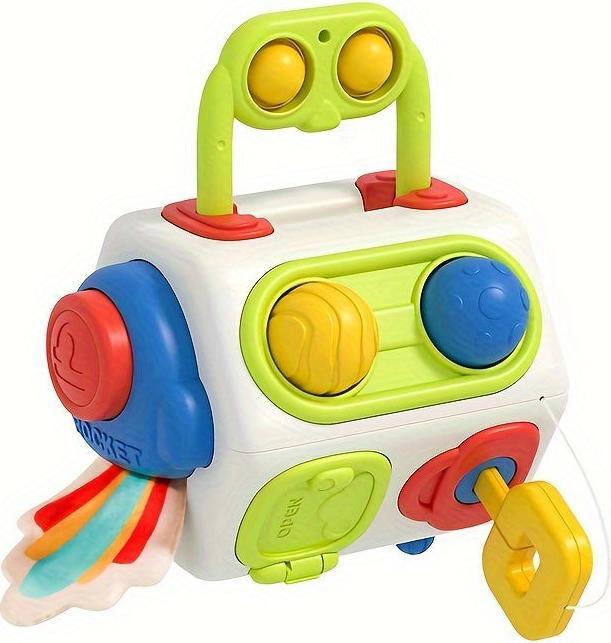 Immagine prodotto Activity Board Cubo da gioco 10 in 1 per bambini, cubo da gioco, giocattolo per bambini, giocattolo per