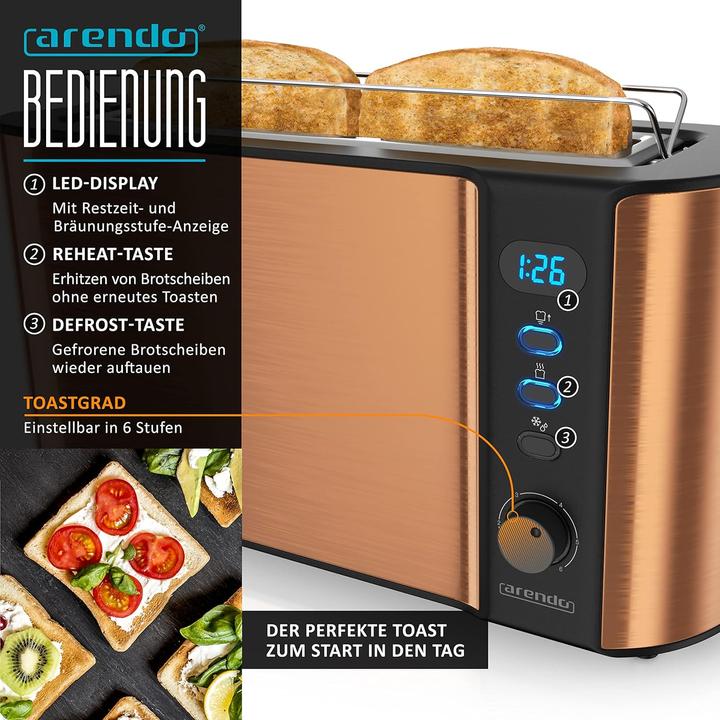 Produktbild Arendo ‎A305965x1 Küchenset - Wasserkocher, Toaster, Eierkocher (1.50 l)