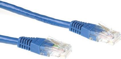 Productafbeelding CAT6A UTP 3m Cat6a U/UTP (UTP) Blauwe Netwerkkabel (U/UTP, CAT6a, 3 m)