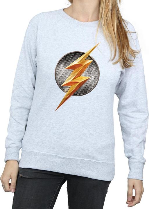 Immagine prodotto Justice League Movie Flash Emblem Felpa Donna (L)