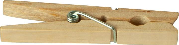 Actual product image Natura Punto Wooden clothespins, 24 pieces, natural