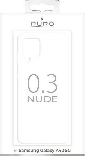 Immagine prodotto Puro 0,3 Nude - Custodia per Samsung Galaxy A42 5G (trasparente) (Samsung Galaxy A42 5G)