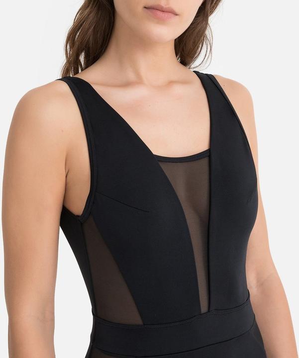 Image du produit La Redoute Collections Maillot de bain avec empiècements en tulle (34)