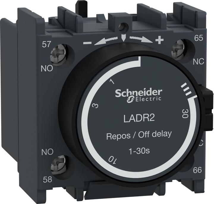 Produktbild Schneider Electric Hilfsschalter verzögert 0,1-30s (Analogaktor)
