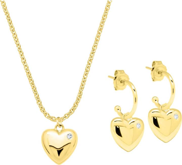 Produktbild Candy Schmuckset Marie, 925 Sterling Silber, vergoldet (925 Sterling Silber, 18k vergoldet)