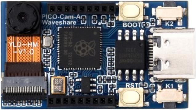 Image du produit WaveShare RP2040 PICO-Cam-A avec écran 1.14inch