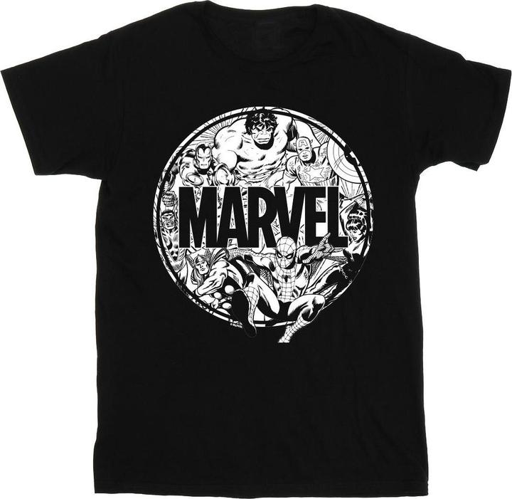 Actual product image Mens Logo Character Infill T-Shirt (5XL)