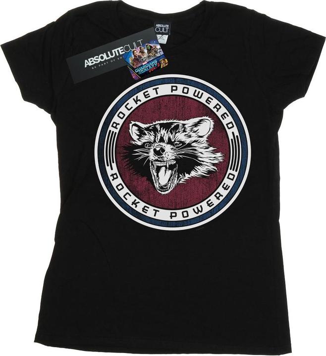 Image du produit - T-shirt GUARDIANS OF THE GALAXY ROCKET POWERED - Femme (S)