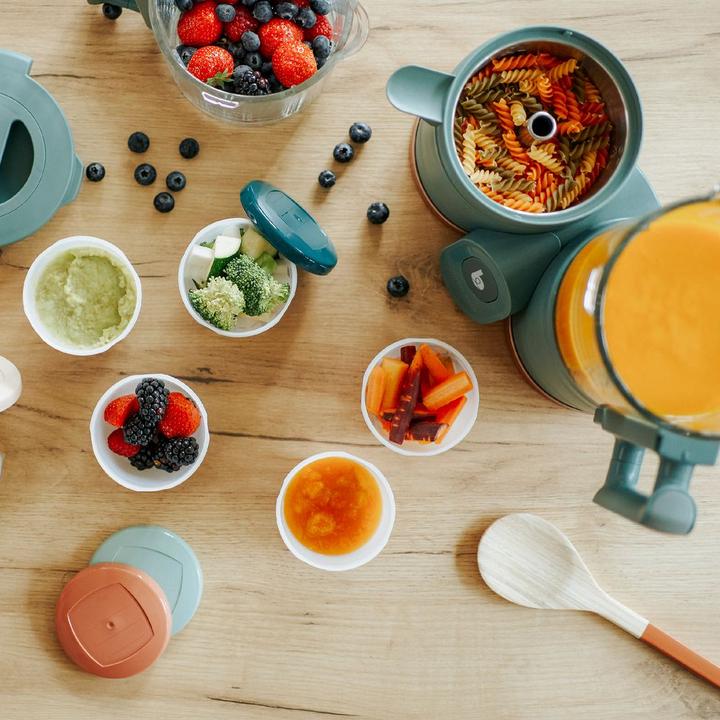 Produktbild Babymoov Babynahrungszubereiter Babynahrungszubereiter Nutribaby Glas + GRATIS