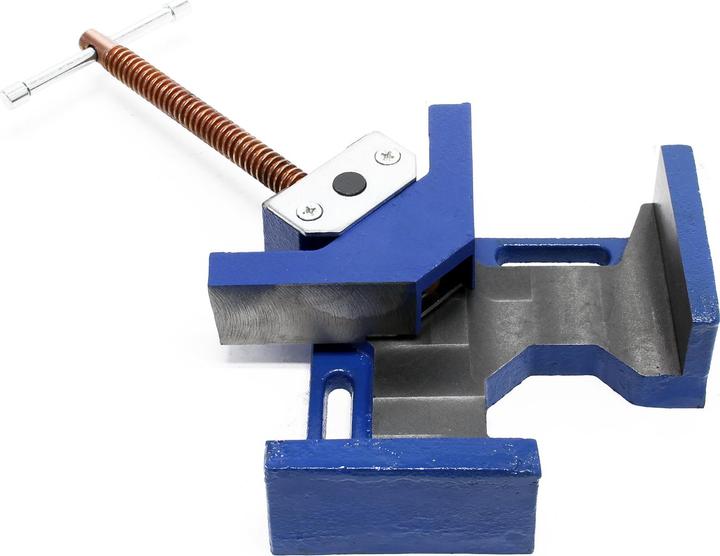 Image du produit Wiltec Etau d’angle Serrage Perçage 90° Étau serre joint à onglet Serrage angulaire (60 mm)